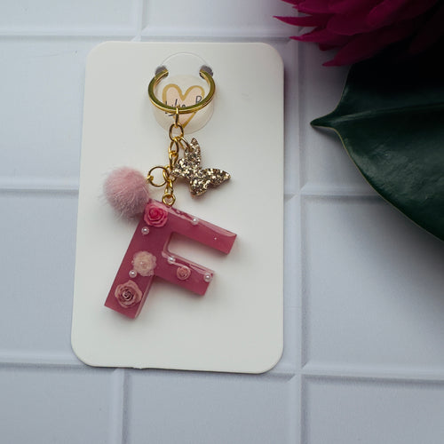 Porte clefs lettre F