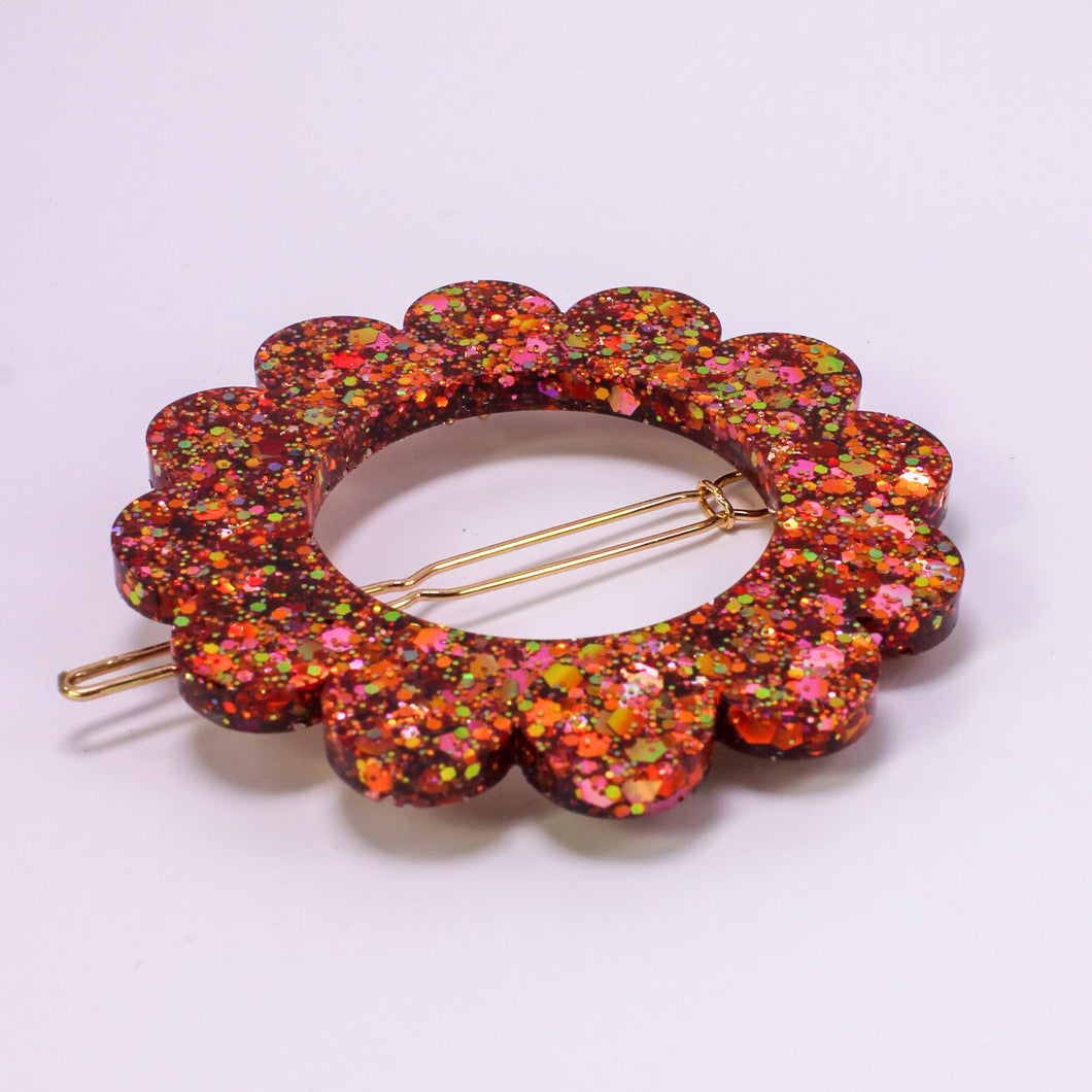Barrette Fleur Bora Bora