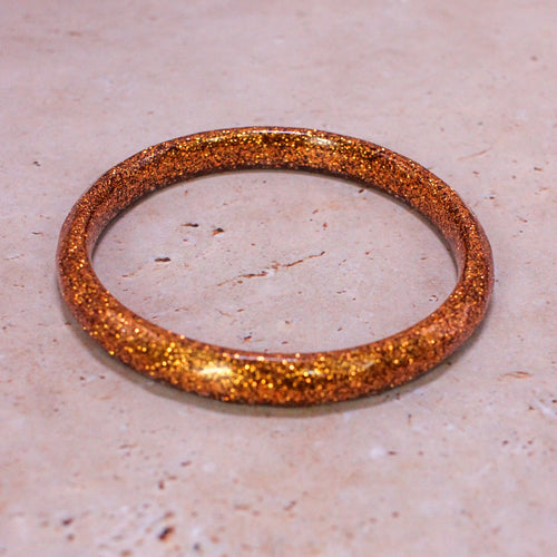 Bracelet Élé Paillettes bronze