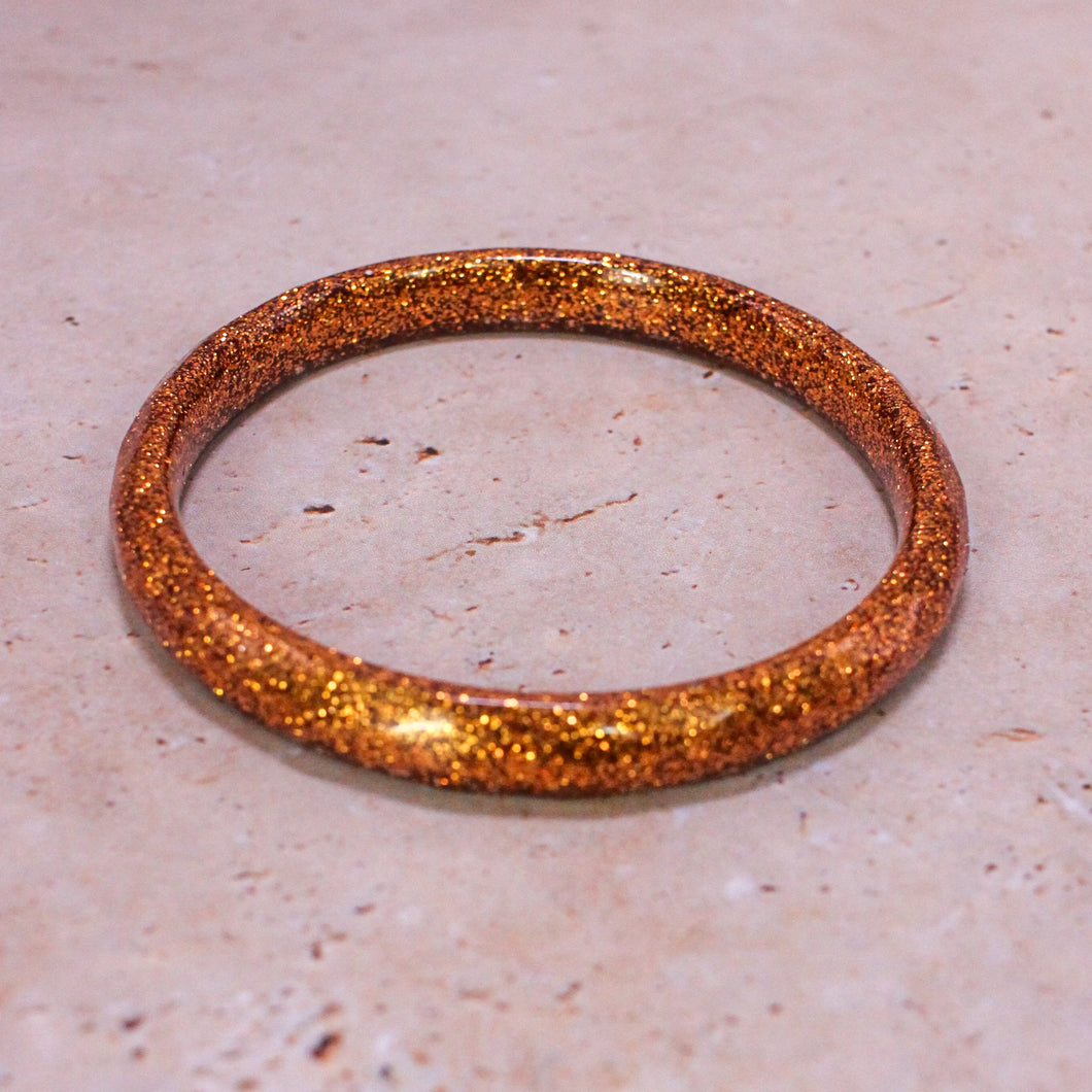 Bracelet Élé Paillettes bronze