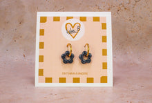 Charger l'image dans la galerie, Pampilles fleurs mini paillettes bleu jean