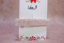 Charger l&#39;image dans la galerie, Poppie Clip Paillettes blanc &amp; or