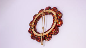 Barrette Fleur Bora Bora