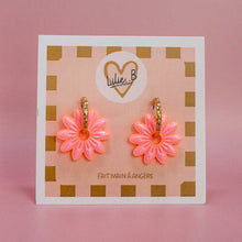 Charger l'image dans la galerie, Pampilles Marguerites rose et orange peps