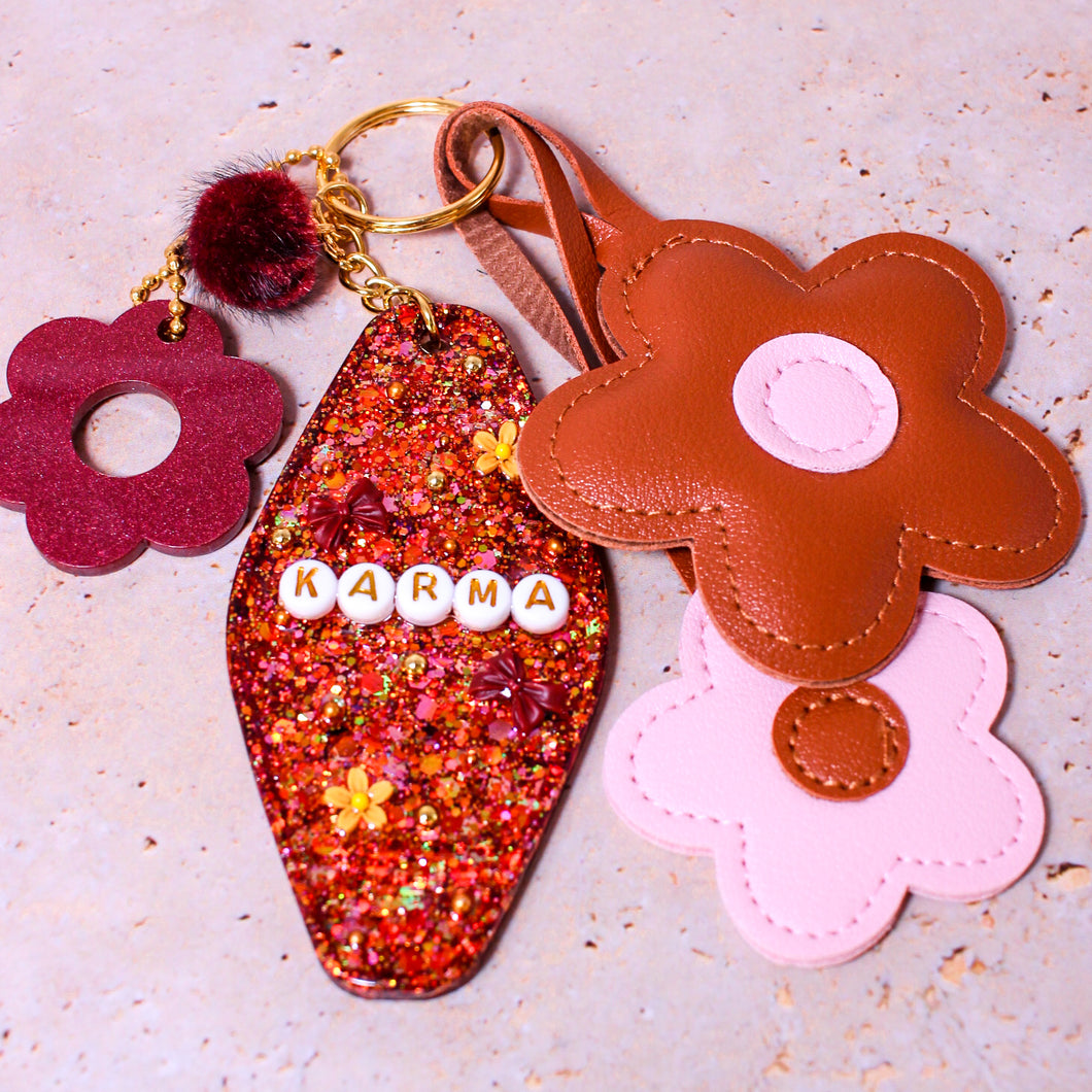 Porte clefs Grigri Karma