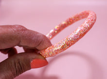 Charger l'image dans la galerie, Bracelet Élé paillettes Summer rose/saumon