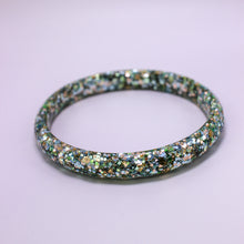 Charger l&#39;image dans la galerie, Bracelet Élé Paillettes Vert, or, bleu
