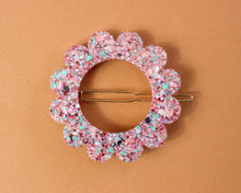 Charger l&#39;image dans la galerie, Barrette rose &amp; mint
