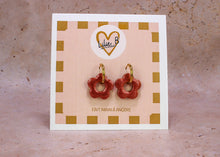 Charger l'image dans la galerie, Pampilles fleurs chrome