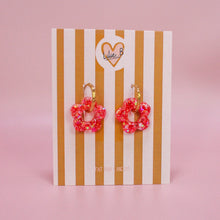 Charger l'image dans la galerie, Pampilles fleurs Betsy rouge