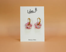 Charger l&#39;image dans la galerie, Pampilles fleurs mini Rose &amp; mint