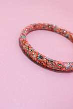 Charger l'image dans la galerie, Bracelet Élé paillettes orange/ saumon/ bleu pétrole