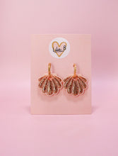Charger l'image dans la galerie, Pampilles Coquillages rose nacre &amp; or