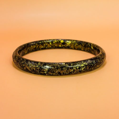 Bracelet Élé Paillettes Kaki