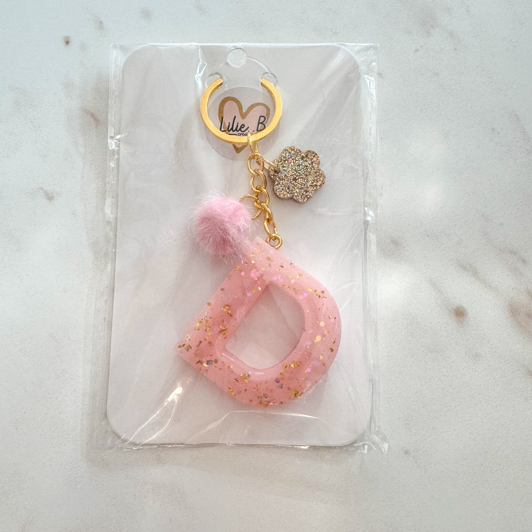 Porte clefs lettre D