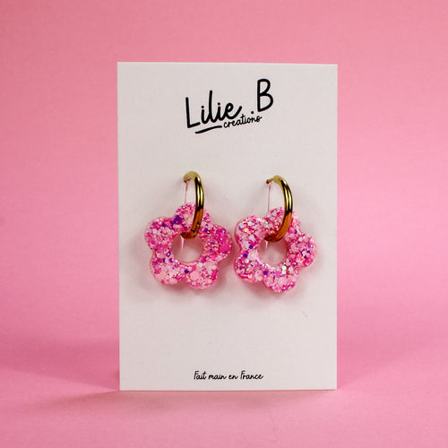 Pampilles Fleurs Pink