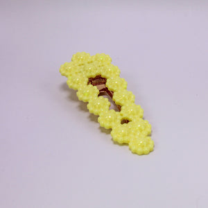Poppie Clip Jaune pastel