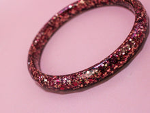 Charger l'image dans la galerie, Bracelet Elé Paillettes Bordeaux &amp; or
