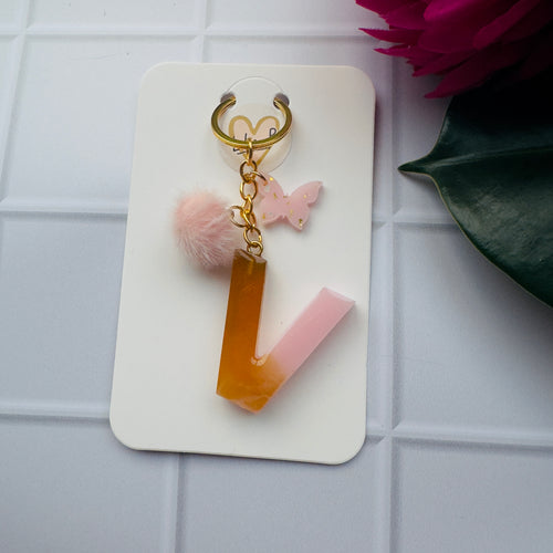 Porte clefs lettre V