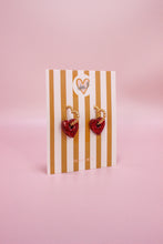 Charger l'image dans la galerie, Pampilles mini coeur rouge