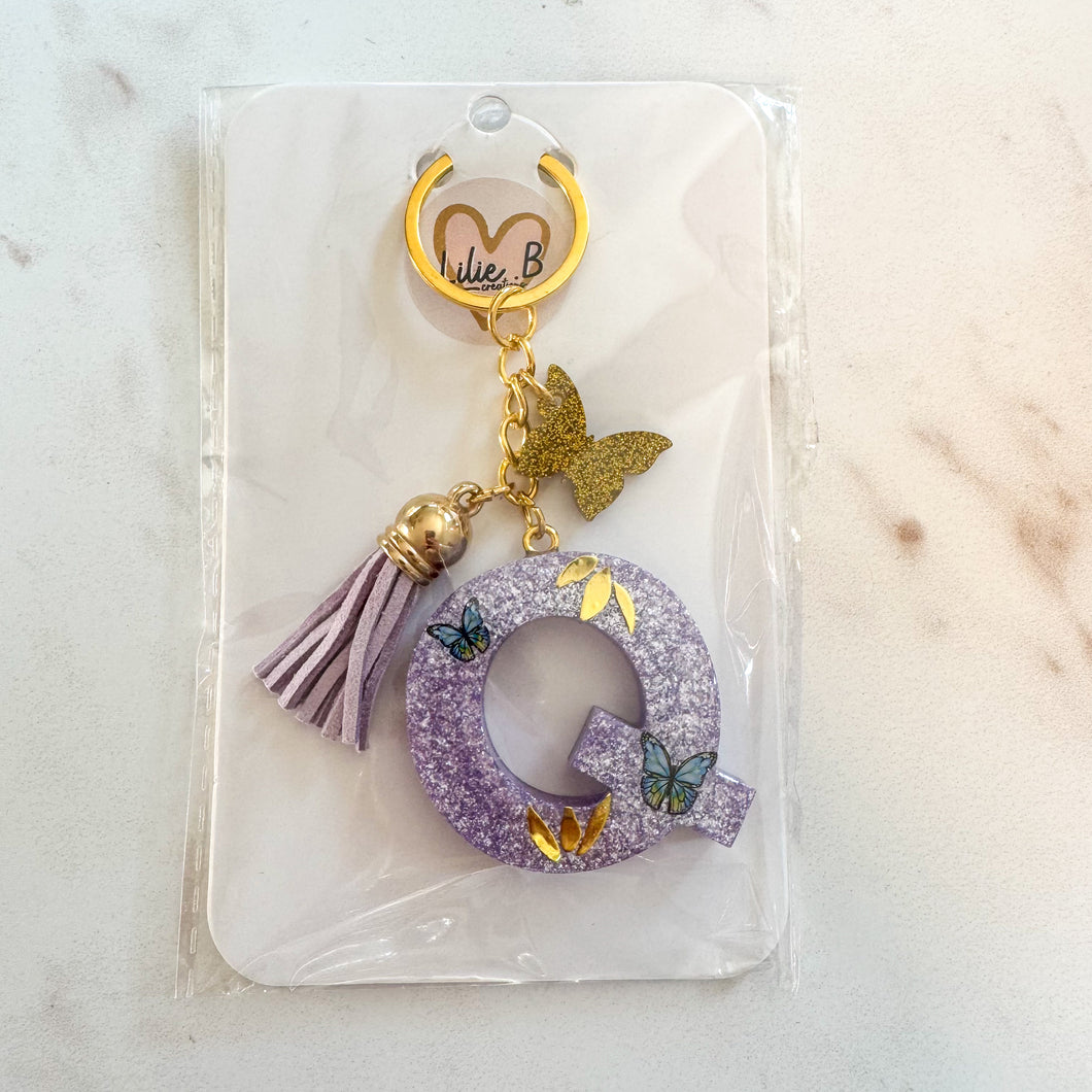 Porte clefs lettre Q