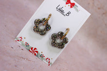 Charger l&#39;image dans la galerie, Pampilles fleurs Paillettes noir