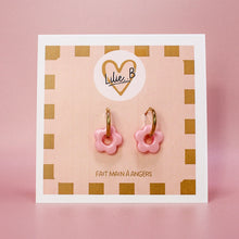 Charger l'image dans la galerie, Pampilles fleurs mini Rose pastel