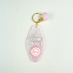 Porte clefs grigri Mamie love