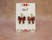 Charger l&#39;image dans la galerie, Pampilles Noeud Paillettes bordeaux