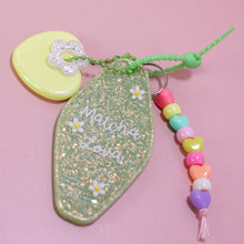 Charger l'image dans la galerie, Porte clefs grigri Matcha lova