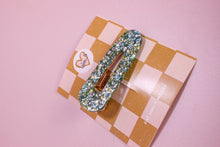 Charger l'image dans la galerie, Poppie clip paillettes vert &amp; or