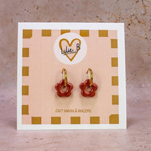 Charger l'image dans la galerie, Pampilles fleurs mini chrome