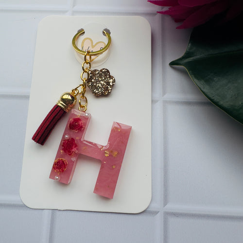 Porte clefs lettre H