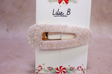 Charger l&#39;image dans la galerie, Poppie Clip Paillettes blanc &amp; or