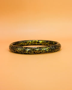 Bracelet Élé Paillettes Kaki