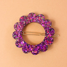Charger l&#39;image dans la galerie, Barrette multi purple