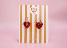 Charger l'image dans la galerie, Pampilles mini coeur rouge
