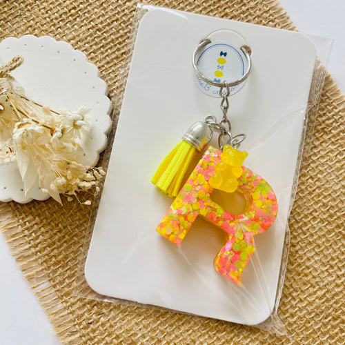 Porte clefs lettre R