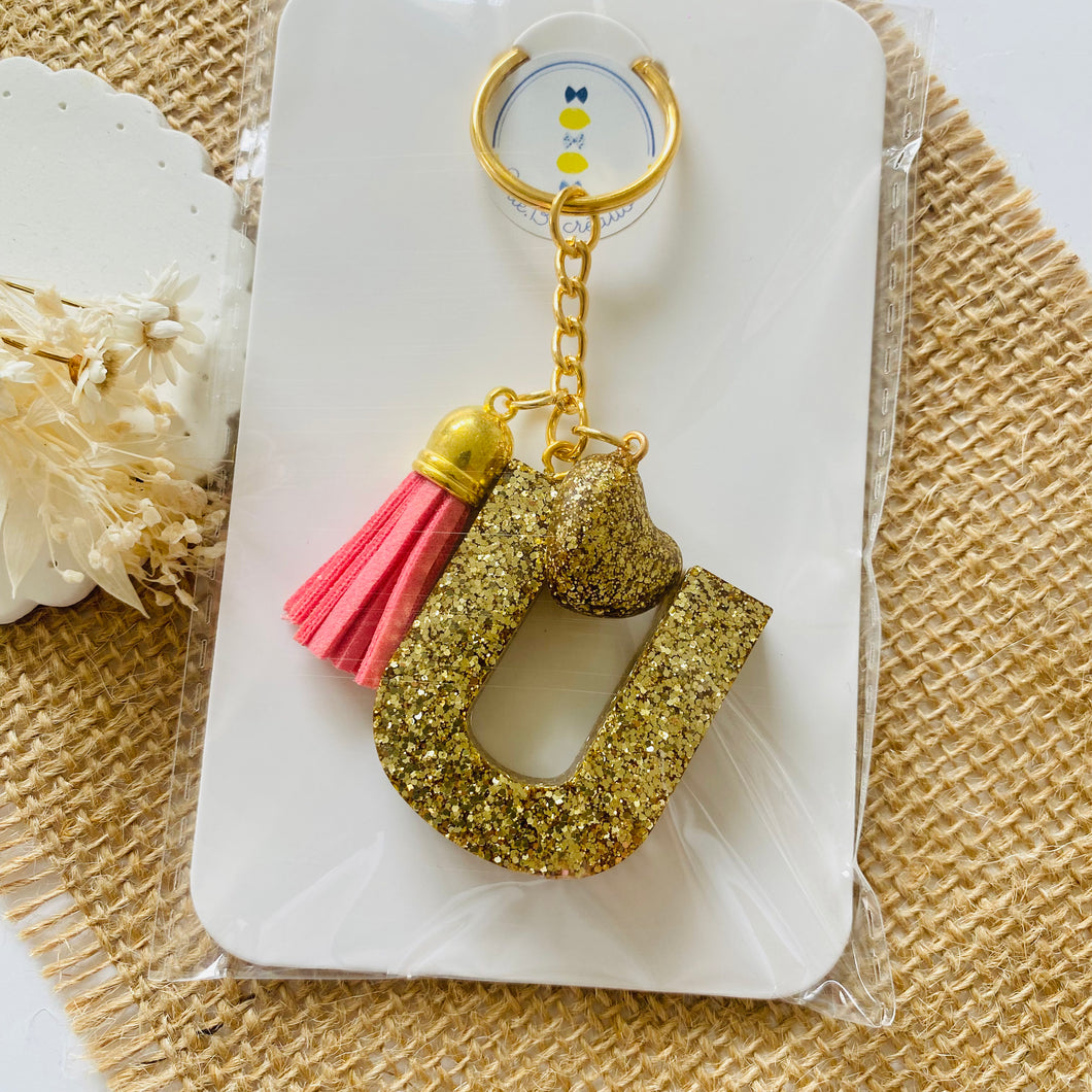 Porte clefs lettre U