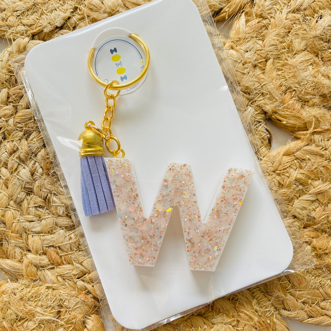 Porte clefs lettre W