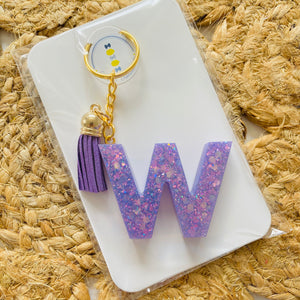Porte clefs lettre W