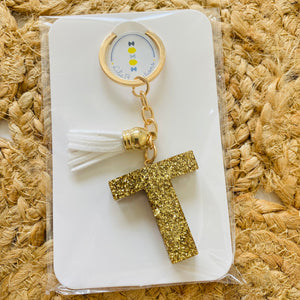 Porte clefs lettre T