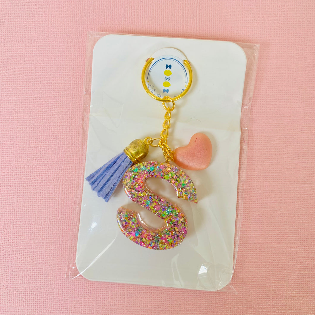 Porte clefs lettre S