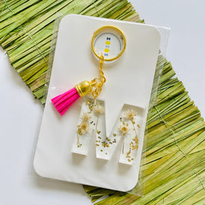 Porte clefs lettre M