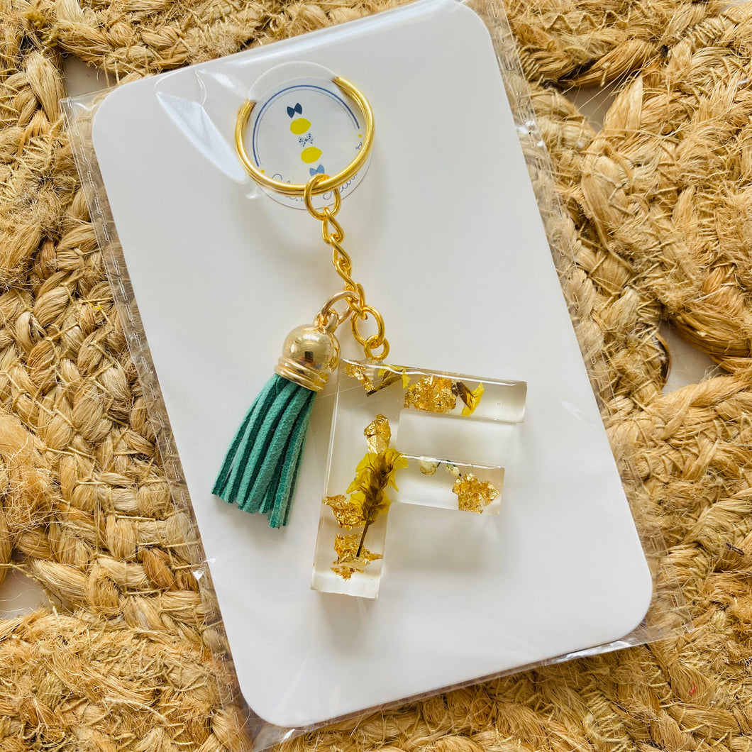 Porte clefs lettre F