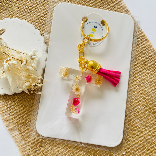 Porte clefs lettre T